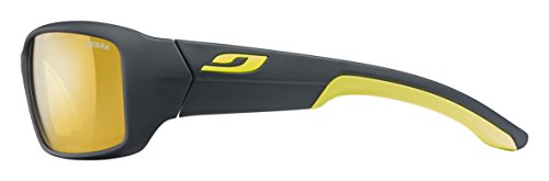 Julbo Run - Gafas de sol unisex para adulto, color azul oscuro y amarillo