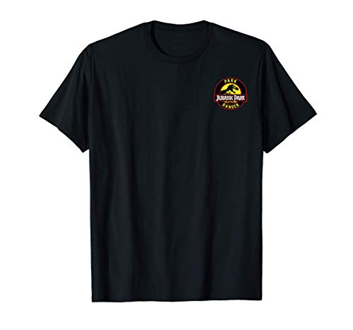 Jurassic Park Ranger Logo Black Badge Camiseta