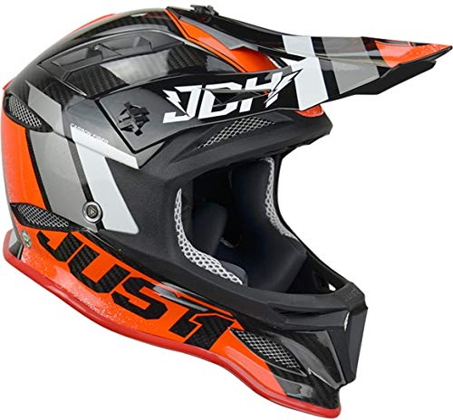 Just 1 Helmets Just1 Jdh Assault Black-Red + MIPS M, Casco de Downhill/MTB/Enduro Unisex – Adulto, Negro-Rojo, M