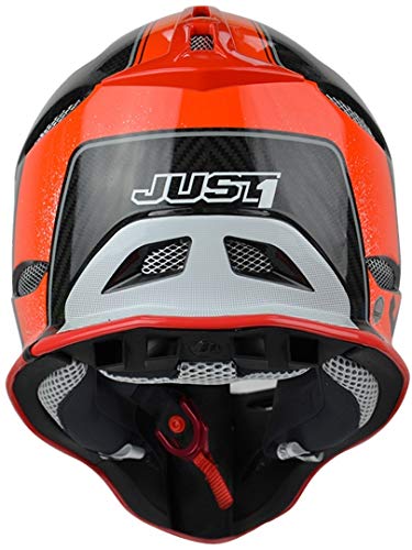 Just 1 Helmets Just1 Jdh Assault Black-Red + MIPS M, Casco de Downhill/MTB/Enduro Unisex – Adulto, Negro-Rojo, M