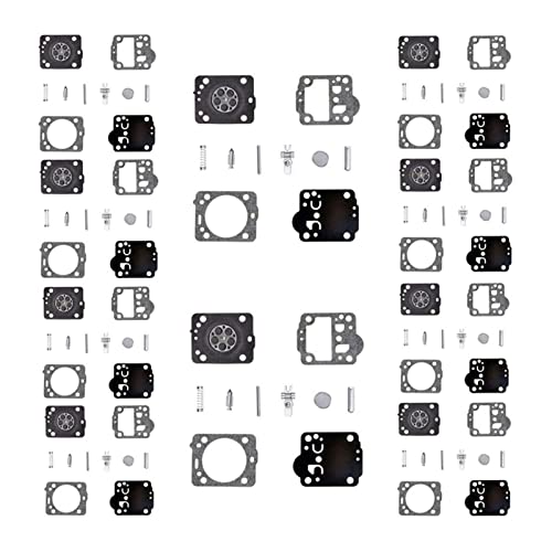 JUSTBAIXUE 10 Set Carburetor Kit Diafragm configurado for Husqvarna 240 236 235 435 E Adecuado Jonsered CS2238 CS2234 Adecuado Zama RB149, RB 149 Piezas de carburador