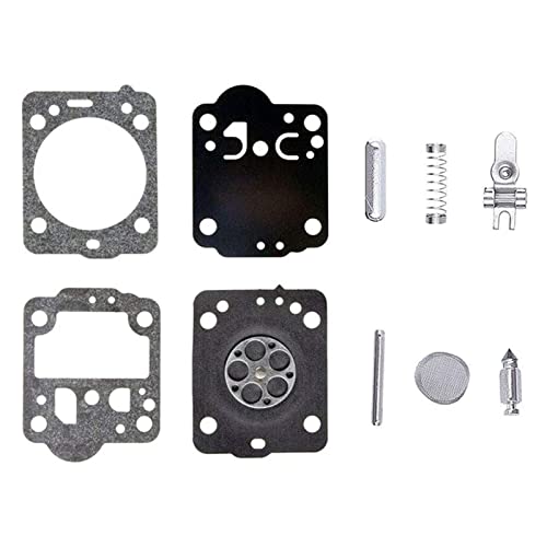 JUSTBAIXUE 10 Set Carburetor Kit Diafragm configurado for Husqvarna 240 236 235 435 E Adecuado Jonsered CS2238 CS2234 Adecuado Zama RB149, RB 149 Piezas de carburador