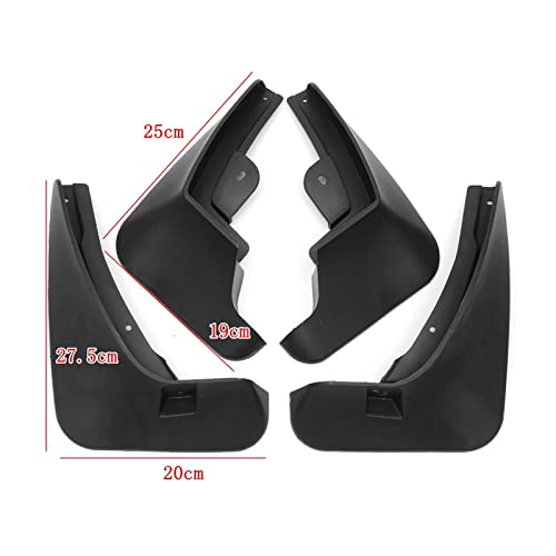 JUSTBAIXUE Flaps Mudguards Mudguards Mudflaps Guardias de Salpicaduras Flap Fender Accesorios for automóviles Ajuste for Renault Fit for Captur 2014 2015 2016 2017 2018 2019 Deflector