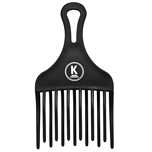 K-Pro Peine Afro Grueso Comb Para Rizos Naturales Permanentes y Filamentos