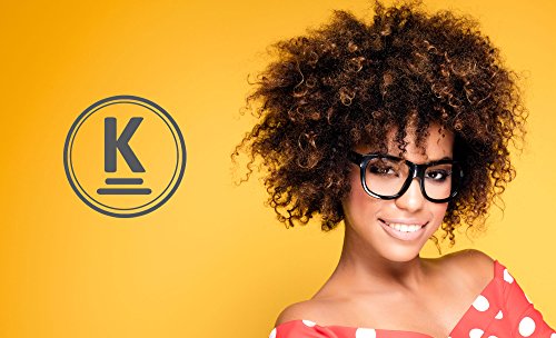 K-Pro Peine Afro Grueso Comb Para Rizos Naturales Permanentes y Filamentos