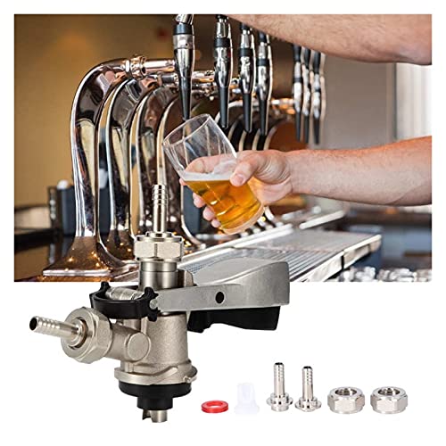 KAJYY Cigüeñal G5 / 8 S Tipo Brewing Draft Beer Keg Taps Beer Keg Acoplador Dispensador Ajuste para Bares Inicio Restaurantes Homebrew Cerveza Cerveza Herramienta Piezas de automóviles