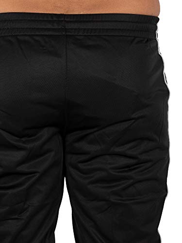 Kappa 222 Banda Rastoria Slim Authentic Pantalones Hombre Negro S (Small)