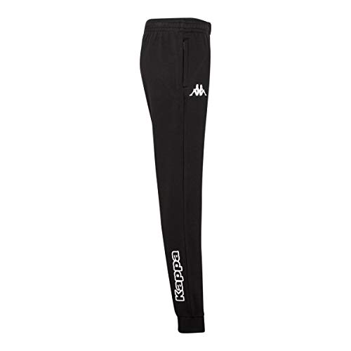 Kappa Bacena Pantalón Largo, Mujer, Negro, M