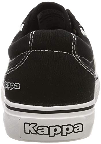 Kappa Chose Sun, Zapatillas Unisex Adulto, Negro (Black/White 1110), 37 EU