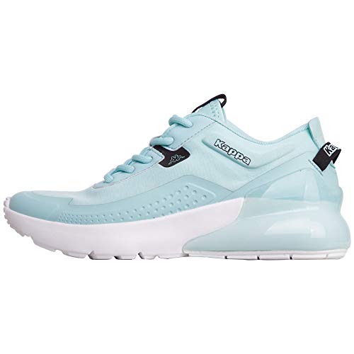 Kappa Doolin, Zapatillas Mujer, Turquesa Mint Black 3711, 38 EU