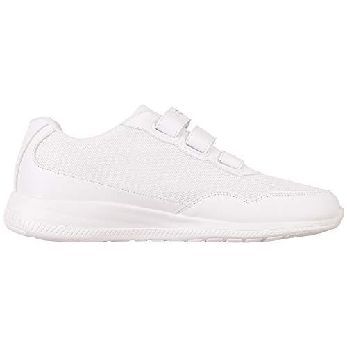 Kappa Follow VL, Zapatillas Unisex Adulto, 1016 White Grey, 50 EU