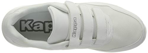 Kappa Follow VL, Zapatillas Unisex Adulto, 1016 White Grey, 50 EU