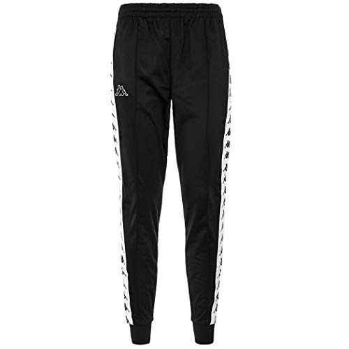 Kappa - Pantalones - 222 Banda Rastoria - Negro/Blanco (S)