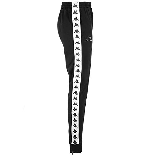 Kappa - Pantalones - 222 Banda Rastoria - Negro/Blanco (S)