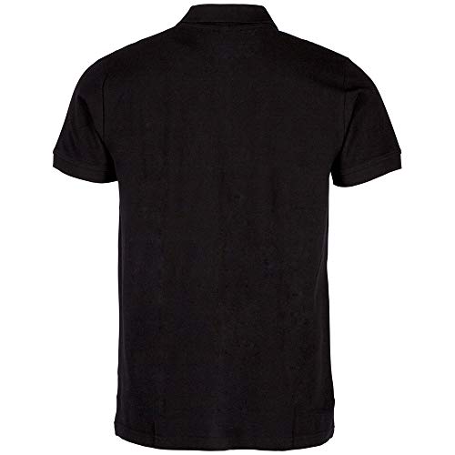 Kappa Peleot, Camiseta Deportiva para Hombre, Negro, 3XL