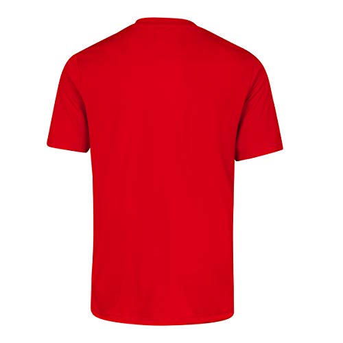 Kappa ROVIGO SS Camiseta de equipación, Hombre, Rojo/Blanco, 4XL