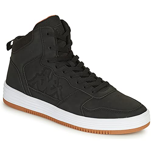 Kappa Seattle Mid, Zapatillas Deportivas Hombre, Negro/Marrón, 42 EU