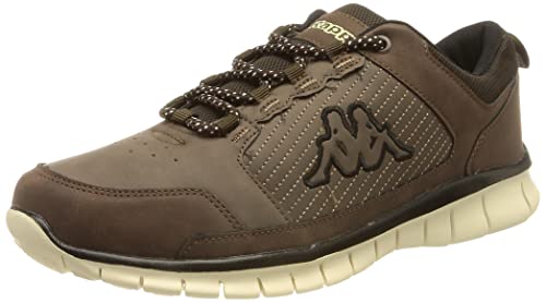 Kappa Tumelo XL Men, Zapatillas para Correr de Carretera Unisex Adulto, 5043 Brown Offwhite, 48 EU