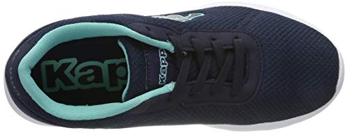 Kappa Tunes W, Zapatillas Mujer, Navy Mint 6737, 37 EU
