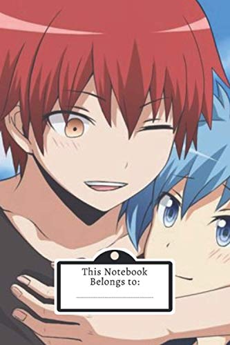Karma Akabane 赤羽 業: This Note Book Belongs To teens students, teachers, women and adults, For writing, Drawing, Goals Ideas, Diary, Composition Book 42: Gift Notebook/Journal (6x9in) (Englisch)
