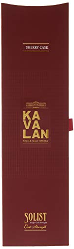 Kavalan Kavalan SOLIST Single Malt Whisky SHERRY CASK Cask Strength 58,6% Vol. 0,7l in Giftbox - 700 ml