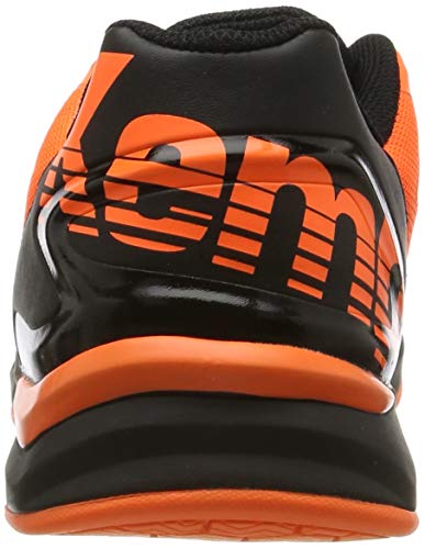 Kempa Attack Three Contender, Zapatillas de Balonmano Unisex Adulto, Naranja (Orange Frais/Noir 06), 44.5 EU