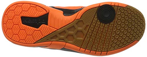 Kempa Attack Three Contender, Zapatillas de Balonmano Unisex Adulto, Naranja (Orange Frais/Noir 06), 44.5 EU