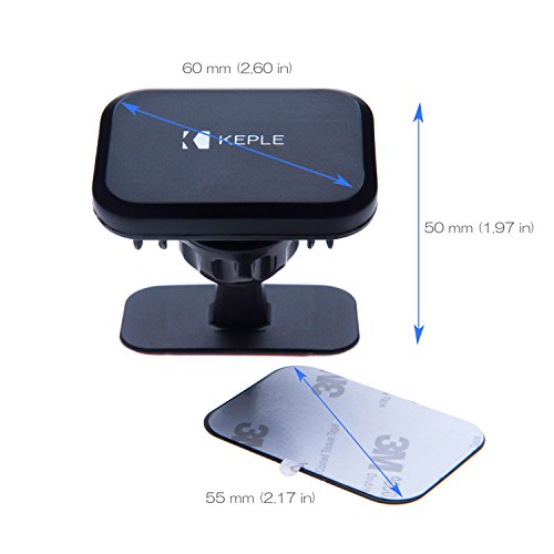 Keple Teléfono Magnético Soporte Compacto Compatible con Google Pixel 2 / XL, cámara Dual Huawei Honor 6X / 9/9 / Mate 10 Pro / P8 Lite / P10 / P10 Lite / P10 Plus, Motorola Moto E3 / G4 / Plus / G5