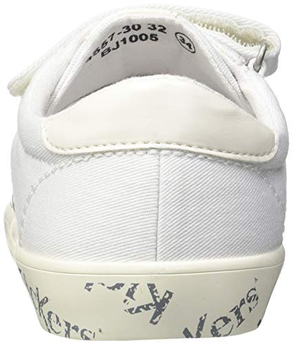 Kickers GODY, Zapatillas Mujer, Blanc, 35 EU