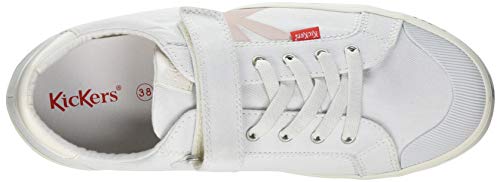 Kickers GODY, Zapatillas Mujer, Blanc, 35 EU