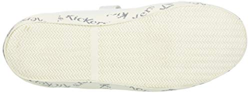 Kickers GODY, Zapatillas Mujer, Blanc, 36 EU