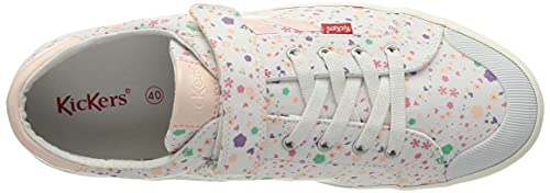 Kickers Gody, Zapatillas Unisex Adulto, Blanco Blossom, 36 EU