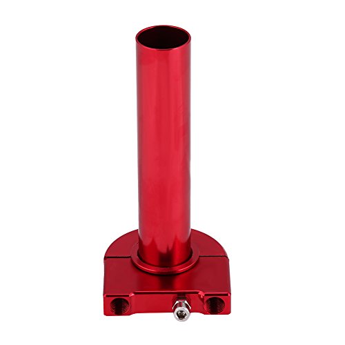 KIMISS Mango de gas universal Mango de gas, 7/8 Manijas de 22 mm Mango de gas Acelerador para Moto Scooter Dirt Bike (Rojo)