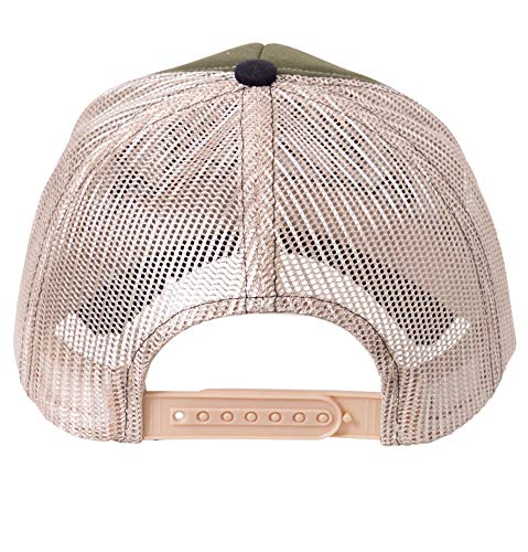 King Kerosin Hot Rod Gorra de bisbol, Verde Oliva, Talla única para Hombre