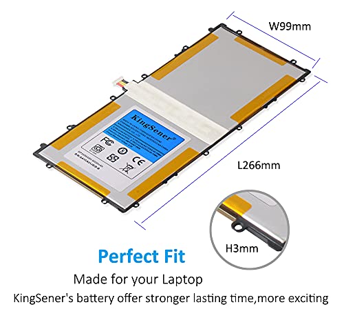 KingSener SP3496A8H Batería de Tableta para Samsung Google Nexus 10 N10 Table PC GT-P8110 HA32ARB Tablet Battery 3.75V 9000mAh