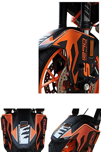 Kit-1 Adhesivos Guardabarros Compatible con KTM 1290 Super Aventura-S 2018