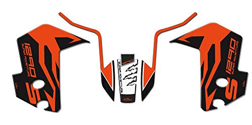 Kit-1 Adhesivos Guardabarros Compatible con KTM 1290 Super Aventura-S 2018