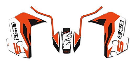 Kit-2 Adhesivos Guardabarros Compatible con KTM 1290 Super Aventura-S 2018