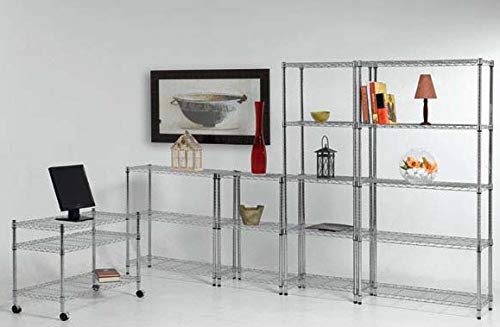 Kit Closet estantería stylo 10002, Metal, 180X60X35