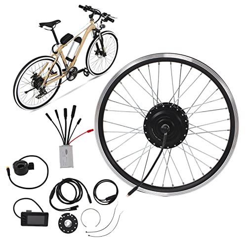 Kit de Conversión de Kit de Bicicleta Eléctrica, Kit de Conversión de Rueda Delantera de 20 Pulgadas de Alto Rendimiento para Modificación para Mantenimiento