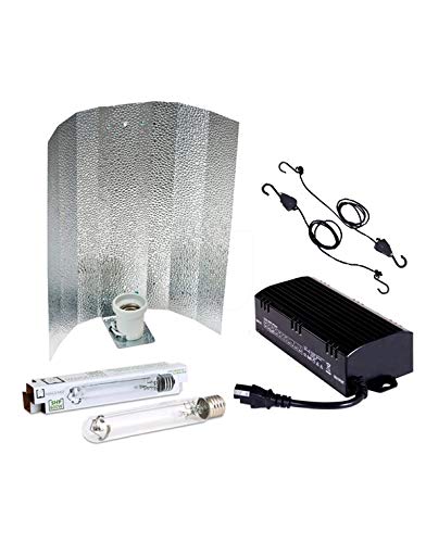 Kit de iluminación Vanguard 600W HPS - (Balastro - Bombilla - Reflector - Poleas)