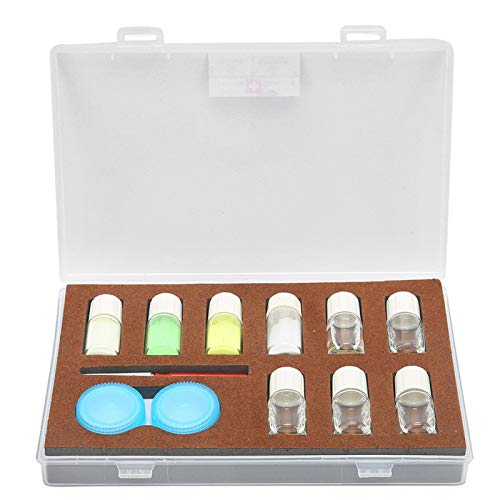 Kit de polvo luminoso para reloj profesional de 4 colores, polvo fluorescente, para graffiti de color/creación artística/gráficos publicitarios de bricolaje/advertencia de protección nocturna, etc.