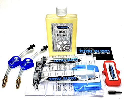 * Kit de purga de freno hidráulico TBS para AVID + DOT 5.1 Fluid * Juicy Elixir Code #3