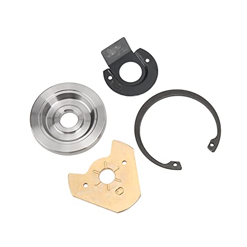 Kit de Reparación de Turbo, Se Puede Montar Fácil Y Rápidamente Hecho de Aluminio Superior, Acero Inoxidable Y Reparación de Turbocompresor de Goma para HX52W para HX50