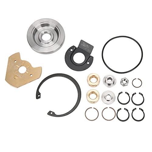 Kit de Reparación de Turbo, Se Puede Montar Fácil Y Rápidamente Hecho de Aluminio Superior, Acero Inoxidable Y Reparación de Turbocompresor de Goma para HX52W para HX50