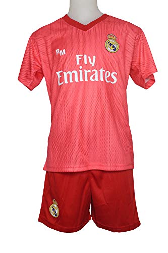 Kit Infantil Real Madrid Réplica Oficial Licenciado de la Tercera Equipación Temporada 2018-19 Sin Dorsal (4 años)