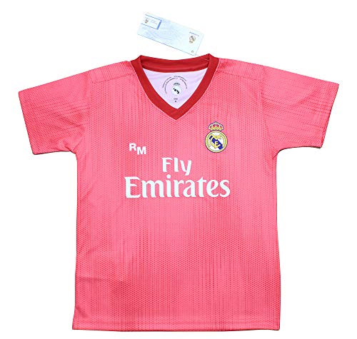 Kit Infantil Real Madrid Réplica Oficial Licenciado de la Tercera Equipación Temporada 2018-19 Sin Dorsal (4 años)