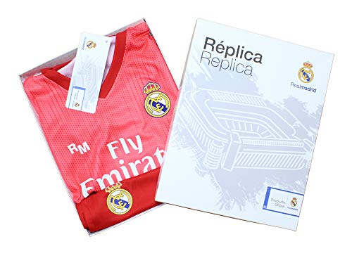 Kit Infantil Real Madrid Réplica Oficial Licenciado de la Tercera Equipación Temporada 2018-19 Sin Dorsal (4 años)