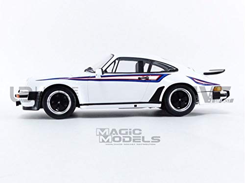 KK Scale KKDC180572 - Porsc. 911 (930) 3.0 Turbo Martini 1976 - Escala 1/18 - Modelo Coleccionable