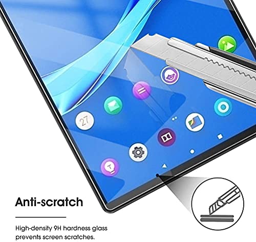 Kokio 2Pcs Protector de Pantalla para Lenovo Tab M10 Plus/TB-X606F/TB-X606X 10.3", Screen Protector Vidrio Templado Anti-Huellas, Resistente a los arañazos Película Protectora para Lenovo Tab M10 Plus